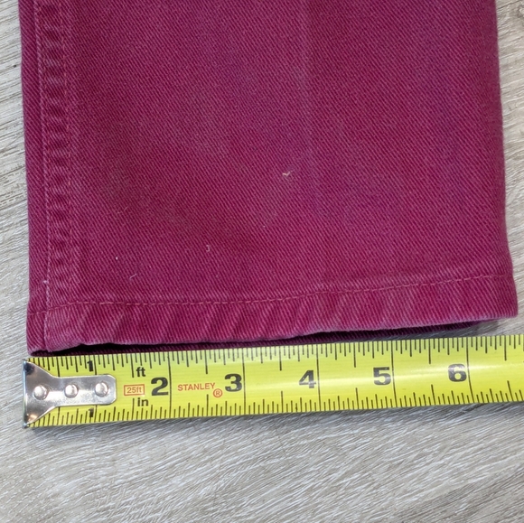 Vintage Rocky Mountain Burgundy Jeans - Picture 7 of 14
